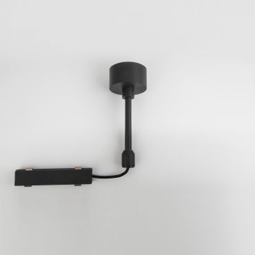 Nova Luce Tint - tube connecteur - Ø 6 x 10 cm - noir sable