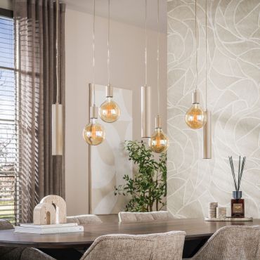 Vico Senso - lampe suspendue - 100 x 20 x 150 cm - beige