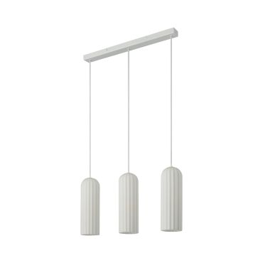 Nordlux Miella - lampe suspendue 3L - 52 x 10 x 160 cm - blanc