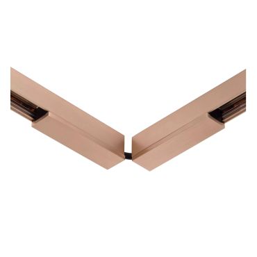 Lucide Linial - système de rail magnétique - connecteur électrique flexible - champagne