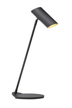 Lucide Hester - lampe de bureau - 12 x 28,5 x 54,5 cm - anthracite