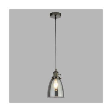 Searchlight Pendants - lampe suspendue - Ø 14 x 150 cm - noir