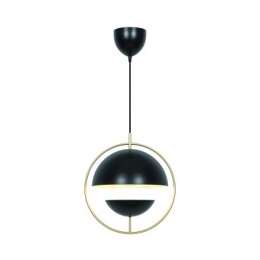 Nordlux Tavia - lampe suspendue - Ø 33 x 237 cm - noir