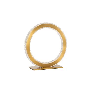 Nova Luce Cilion - lampe à poser - 25 x 7 x 30 cm - 2W LED inclus - laiton doré