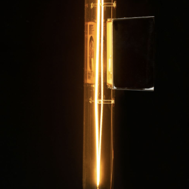 Segula Ampoule LED - Linéaire - Ø 3 x 30 cm - S14d - 4W dimmable - 2700K - ambre