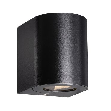Nordlux Canto 2 - applique murale extérieure - 8,7 x 10,6 cm - 2 x 10,6W LED inclus - IP44 - noir