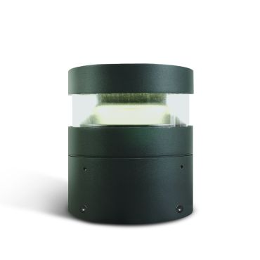 ONE Light Project Bollard - lampe de jardin - Ø 16 x 20 cm - 20W LED inclus - IP65 - anthracite - couleur de lumière blanche
