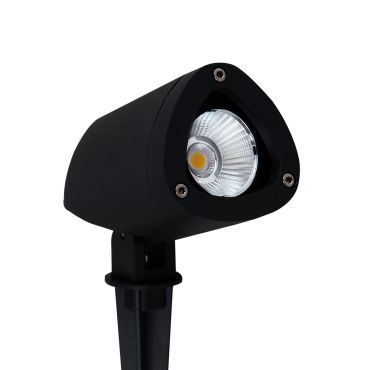 Nova Luce Inside - spot de sol sur piquet - 28 cm - 7W LED inclus - IP65 - noir