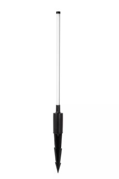 Lucide Lornex - spot de sol sur piquet - Ø 4,9 x 58 cm - 6W LED inclus - IP54 - noir
