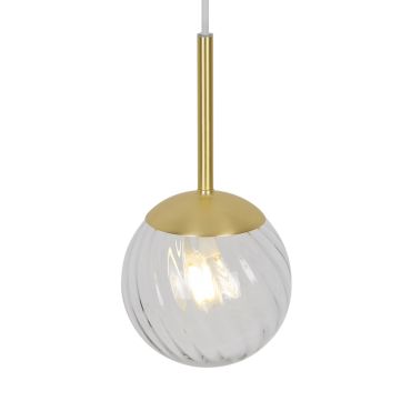 Nordlux Chisell 15 - lampe suspendue - Ø 15 x 237 cm - laiton