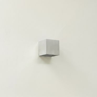 Artdelight Gymm - applique murale - 10 x 10 x 10 cm - aluminium