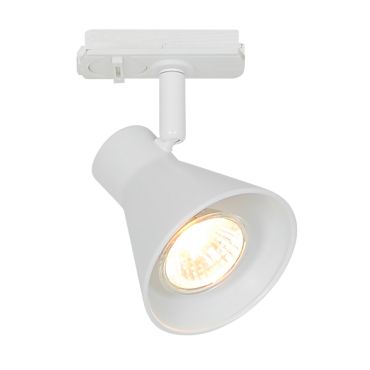 Nordlux Eik Link 3-Kit + 1M Rail - spot sur rail GU10 - Ø 8,5 x 16 cm - blanc
