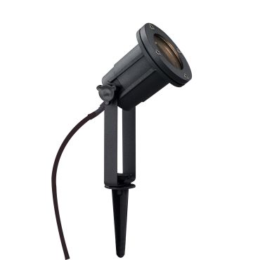 Nordlux Spotlight - spot de jardin sur pique - Ø 10 x 38 cm - IP54 - noir