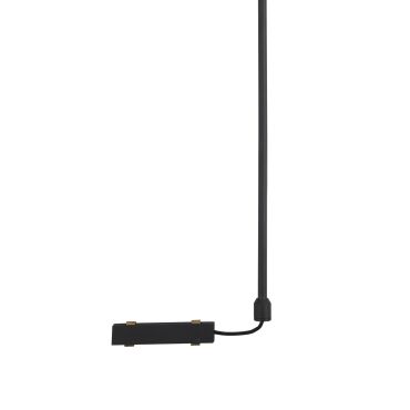 Nova Luce Sin - tube de connexion pour profilé magnétique Curve - Ø 6 x 70 cm - noir sable