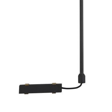Nova Luce Sin - tube de connexion pour profilé magnétique Curve - Ø 6 x 37,3 cm - noir sable