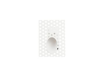 Projectlight Boulogne - applique encastrée - 8 x 11 cm - 1W LED dimmable inclus - blanc