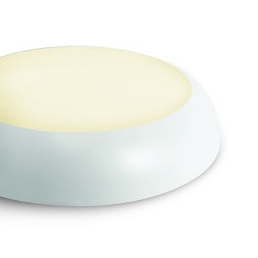 ONE Light Adjustable CCT - plafonnier d'extérieur - Ø 34 x 9,5 cm - 15W LED inclus - IP65 - blanc