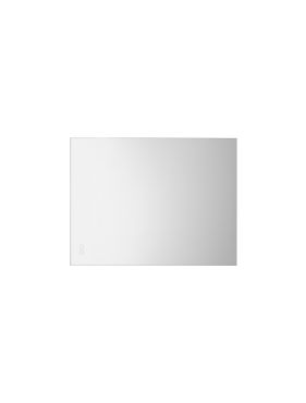 Nova Luce Alda - miroir avec éclairage - 80 x 60 x 3,5 cm - 48W LED inclus - IP44 - argent
