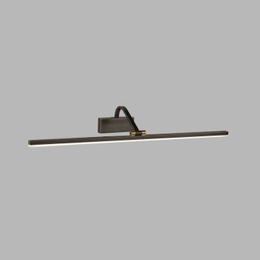 Searchlight LED Picture Lights - applique murale - 70 x 11 cm - 17W LED inclus - noir brossé or