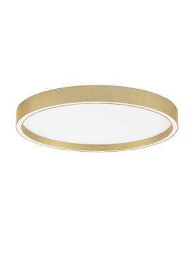 Nova Luce Istos - plafonnier - Ø 50 x 5 cm - 38W dimmable LED inclus - or brossé