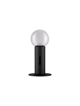 Nova Luce Chronos - lampe à poser - Ø 15 x 30 cm - 11W dimmable LED inclus - noir