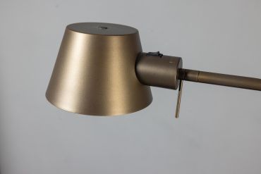ETH Dex - lampe de table - Ø 15,5 x 40 cm - brun
