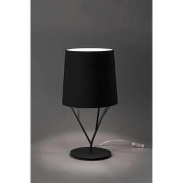 Faro Tree - lampe à poser - Ø 27 x 51,5 cm - noir mat