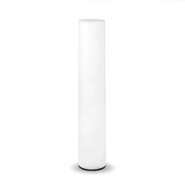 New Garden Fity 100 - lampadaire d'extérieur - Ø 19 x 100 cm - 14W LED inclus - IP65 - blanc - couleur de lumière blanc froid