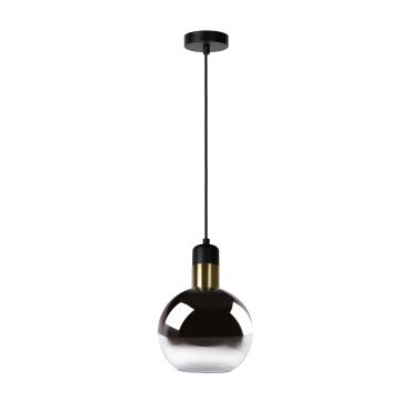 Lucide Julius - lampe suspendue - Ø 20 x 160 cm - fumé