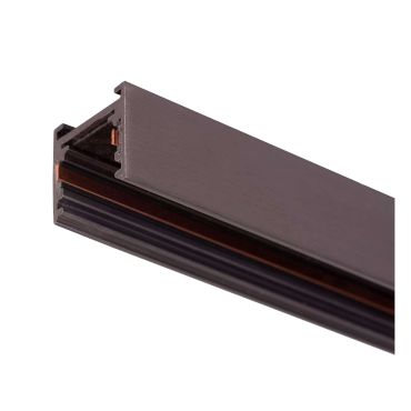 Lucide Linial - système de rails magnétiques - profilé en saillie de 1 m - 1,9 x 1,8 cm - noir chrome mat