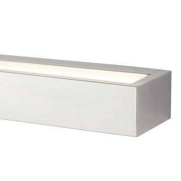 Searchlight Led Wall - applique murale - 28 x 5,3 cm - 8W LED inclus - chrome