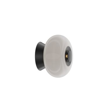 VK Lighting Arbor - applique murale - Ø 20 x 15,5 cm - 9W LED inclus - blanc et noir
