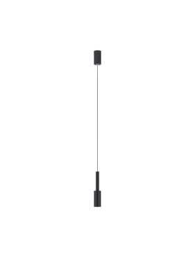 Nova Luce Joy - suspension - Ø 4 x 200 cm - 7W LED inclus - noir sable