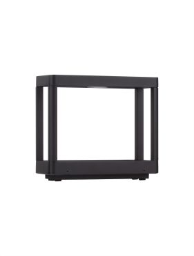 Nova Luce Cosmic - lampe de jardin - 23 x 20 x 8,6 cm - 8W LED inclus - IP65 - anthracite foncé