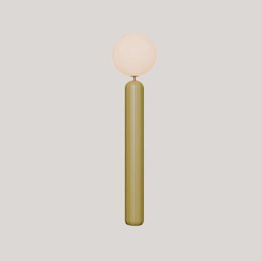 New Garden Monica 150 - lampadaire rechargeable à batterie avec télécommande - Ø 35 x 153 cm - 7W LED inclus - IP54 - vert olive - 3000K-6500K