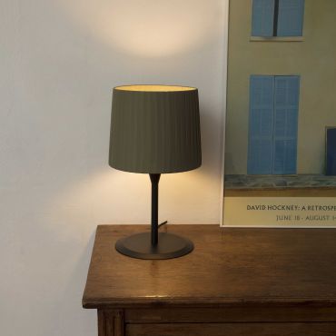 Faro Samba - lampe à poser - Ø 25 x 49,5 cm - vert et noir