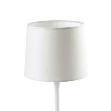Faro Conga - lampe à poser - Ø 25 x 49,5 cm - blanc