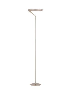 Nova Luce Tilia - lampadaire - Ø 33 x 168 cm - 26W dimmable LED inclus - café moka