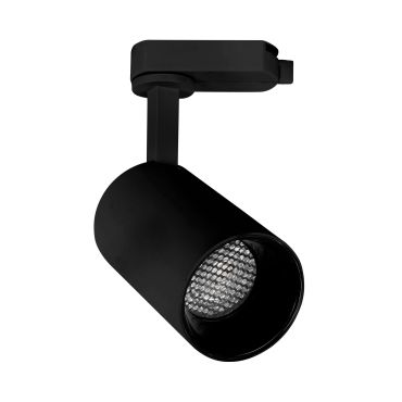 Nova Luce Rail - Rail 1 phase avec 6 spots - 200 x 13 x 6 cm - noir
