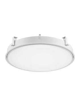 Nova Luce Perfect Profile Trimless - spot encastré sur télécommande (incl.) - Ø 1045 mm, 1030 mm encastré - 120W LED dimmable inclus - 2700K-6000K - blanc