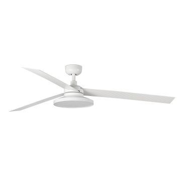 Faro Cruiser Tak 3 XL - ventilateur de plafond avec lumière - Ø 160 cm - blanc mat - 2700K