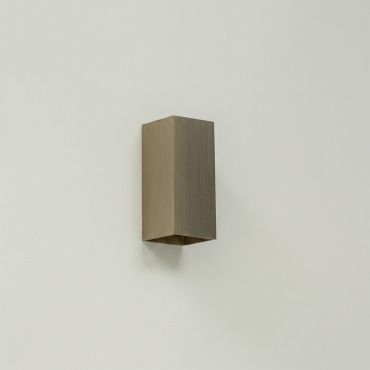 Artdelight Dante - Applique murale - 6,7 x 6,7 x 15,4 cm - bronze clair