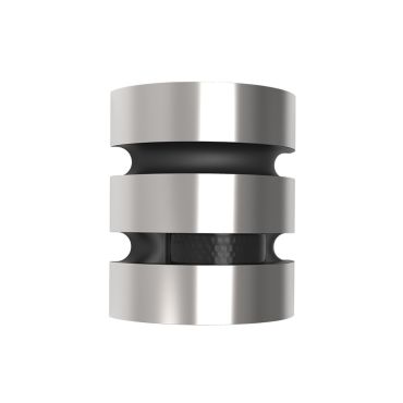 Lutec Maya - Applique d'extérieur avec détecteur - 15 x 7 x 17 cm - 18,5W LED inclus - IP44 - acier inoxydable