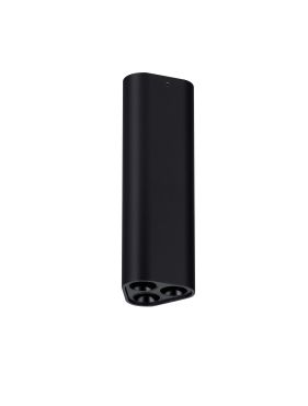 Nova Luce Etho - plafonnier - 5 x 15 x 5 cm - 6W LED inclus - noir sablé
