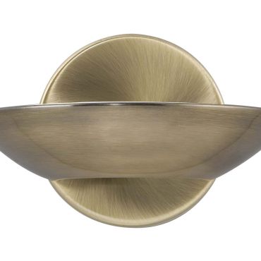 Searchlight Wall - applique murale - 17 x 11 cm - 8W LED inclus - laiton antique