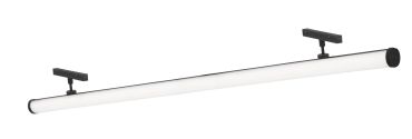 Nova Luce Planet - luminaire sur rail - 150 x 12 cm - 38W LED dimmable inclus - orientable - blanc chaud
