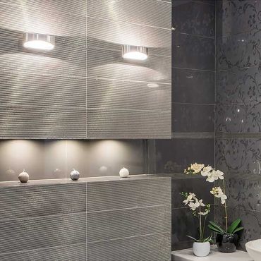 Maxlight Hugo - applique murale - 17 x 9 x 8 cm - 5W LED inclus - aluminium et blanc