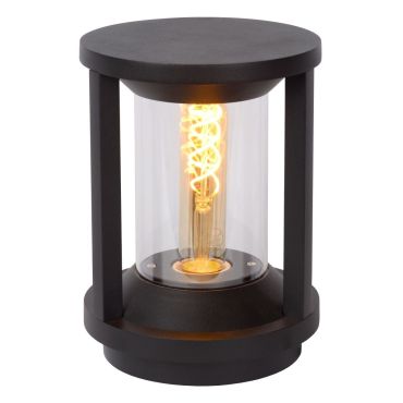 Lucide Cadix - lampe sur pied - Ø 16 x 22 cm - IP65 - noir