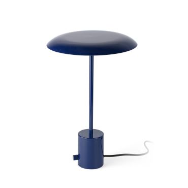 Faro Hoshi - lampe à poser - Ø 26 x 40 cm - 12W LED dimmable inclus - bleu brillant