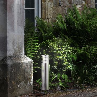 Searchlight Louvre - lampe de jardin - 45 cm - IP44 - inox